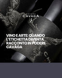 Vino e Arte: quando l’etichetta diventa racconto in Podere Cavàga
